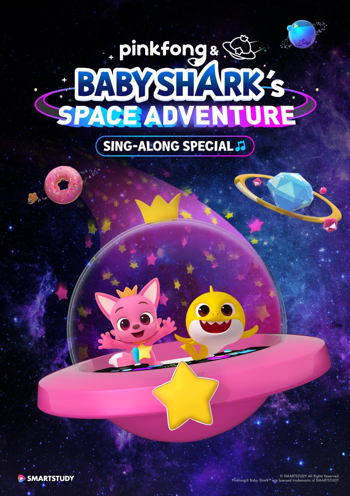 Pinkfong & Tiburón Bebé: La Aventura Espacial
