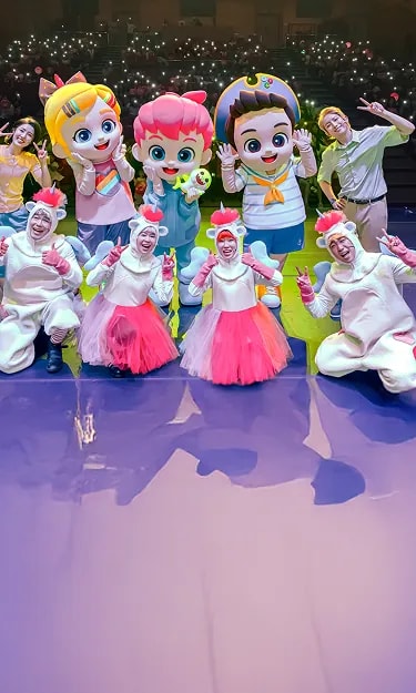 Pinkfong Brand Background