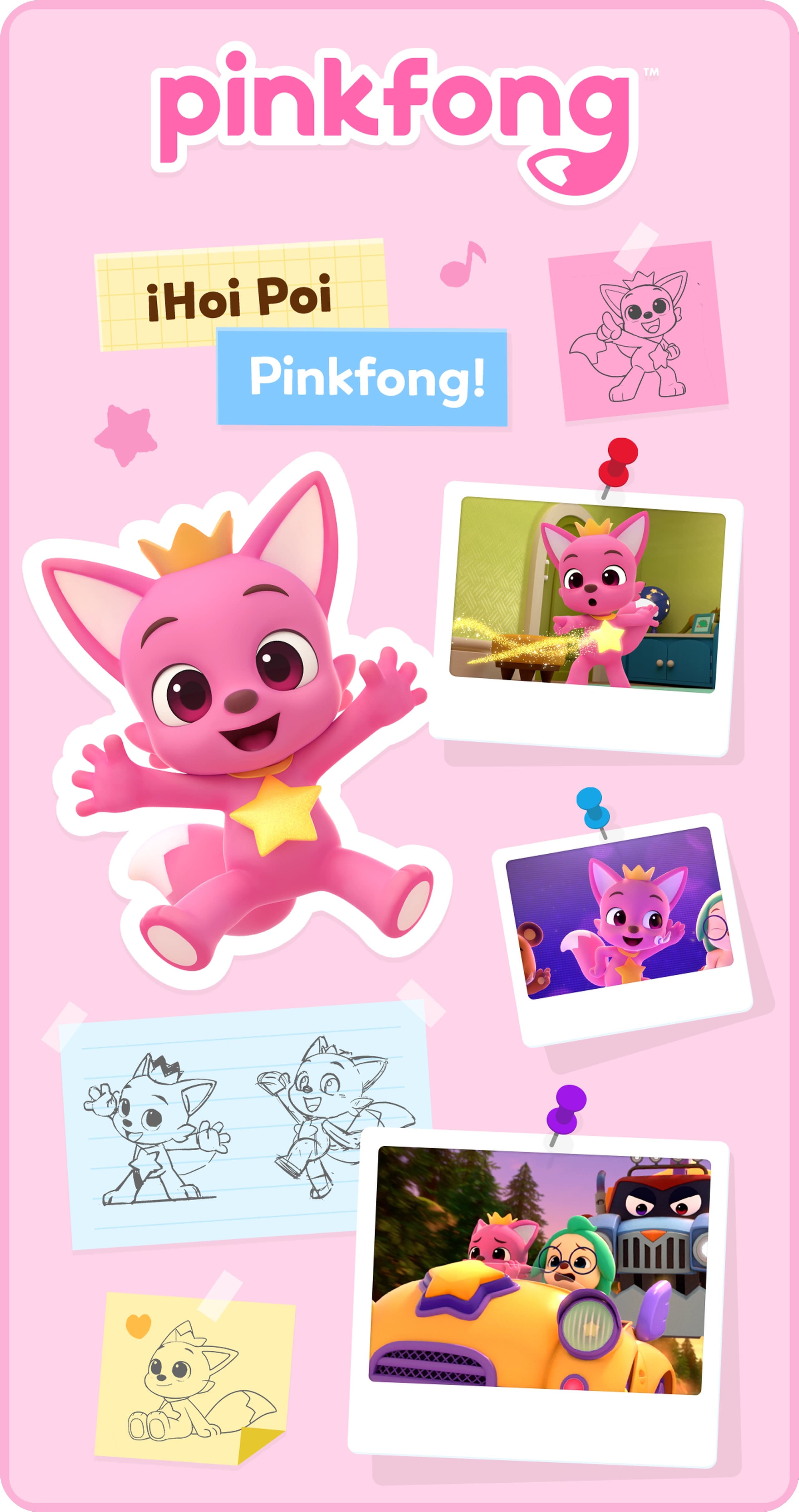 Pinkfong story and design