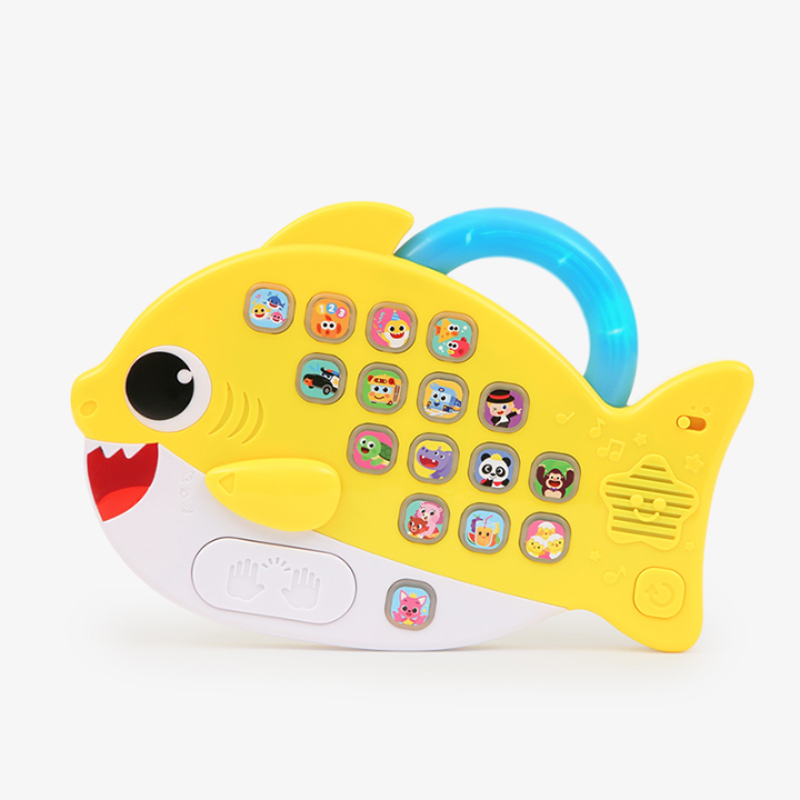 Celular Musical Baby Shark Toyng - Blanc Toys - Felicidade em